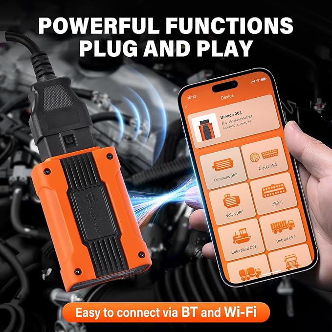 TopTekk Smart DPF Regeneration Tool, DPF Reset Device - Image 6