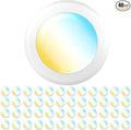 Sunco 48 Pack LED Disc Lights Ceiling 6 Inch, Flush Mount Disk Light, Recessed by SuncoLighting