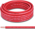 Shirbly 2 Gauge Battery Cable, 30FT Red 2 AWG Pure Copper Wire Welding Cable by Shirbly
