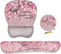 Ergonomic Mouse Pad Wrist Support and Keyboard Wrist Rest Set by Unknown
