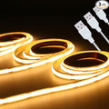 UVTaoYuan Led Strip Lights 5V USB Short COB LED Strip Light 3Pack 3000K Warm by UVTaoYuan