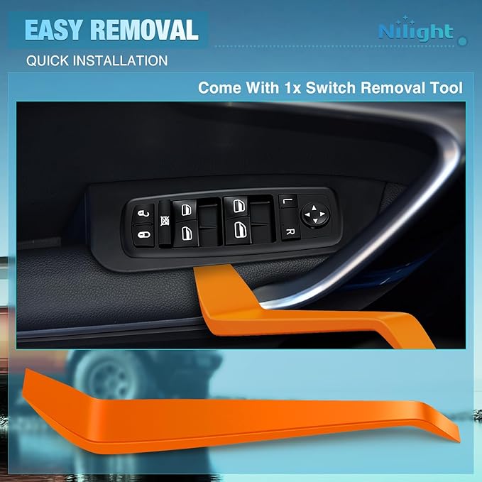 Nilight Master Power Window Switch Compatible - Image 4