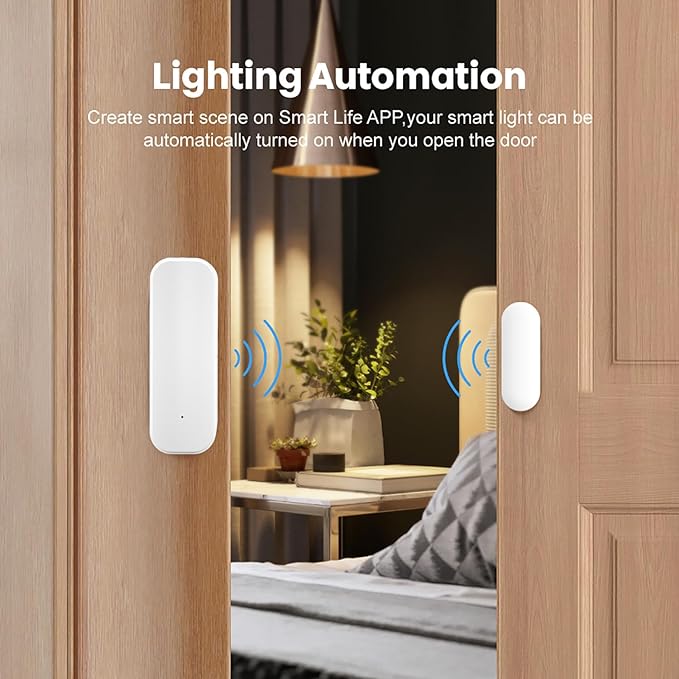Smart WiFi Door Sensor: Wireless Window Sensor - Image 4
