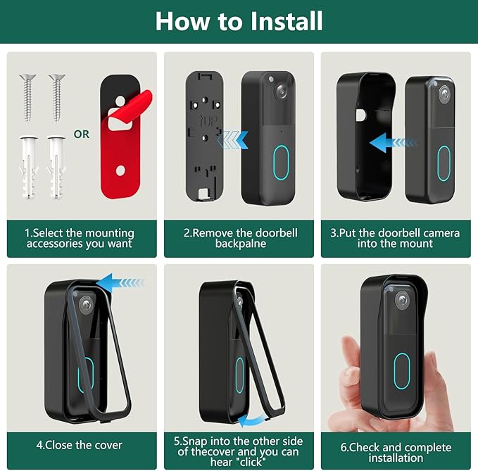 All-new Blink Doorbell Mount, Compatible - Image 6