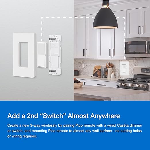 Lutron Diva Smart Dimmer Light Switch 3-Way Kit - Image 4