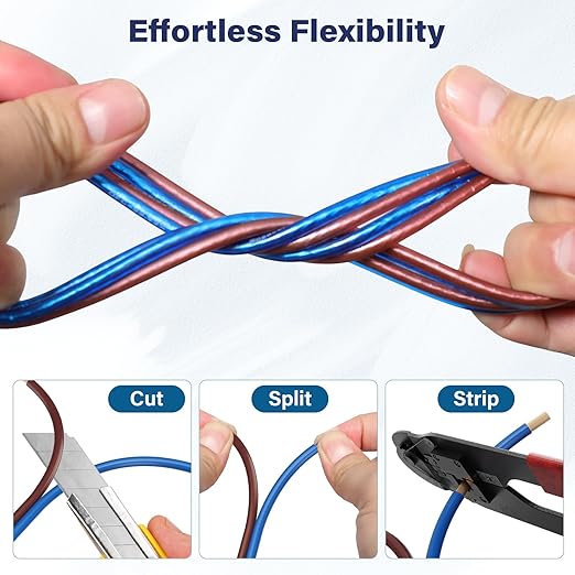 HiFind 14/2 Gauge AWG Car Audio Speaker Wire Cable 30 Ft, Professional Shielded - Image 4
