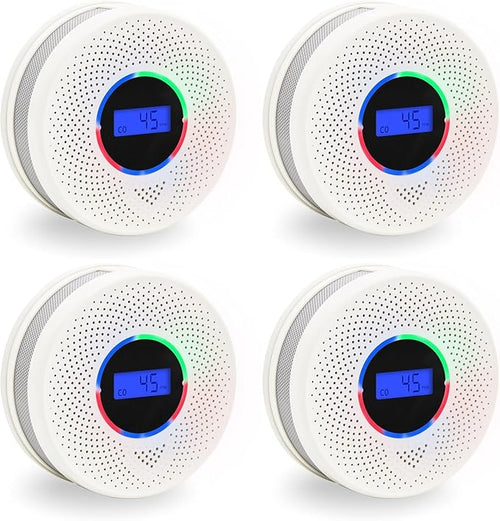 10-Year Battery Smoke and Carbon Monoxide Detector, 2-in-1 Smoke CO Alarm by Unknown