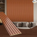 OUZUGIE WPC Acoustic Slat Wall Paneling, Living Room, TV Background, Study Room by OUZUGIE