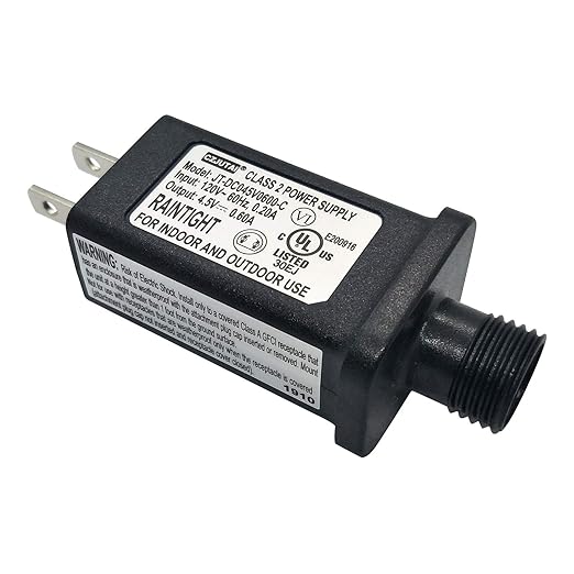 4.5V LED Controller LED Transformer Class 2 Power Supply, IP44 Waterproof Low by Dirduaid
