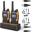 KETELESE T4 Walkie Talkie IP67 Waterproof, Type-C Rechargable Two Way Radio by KETELESE