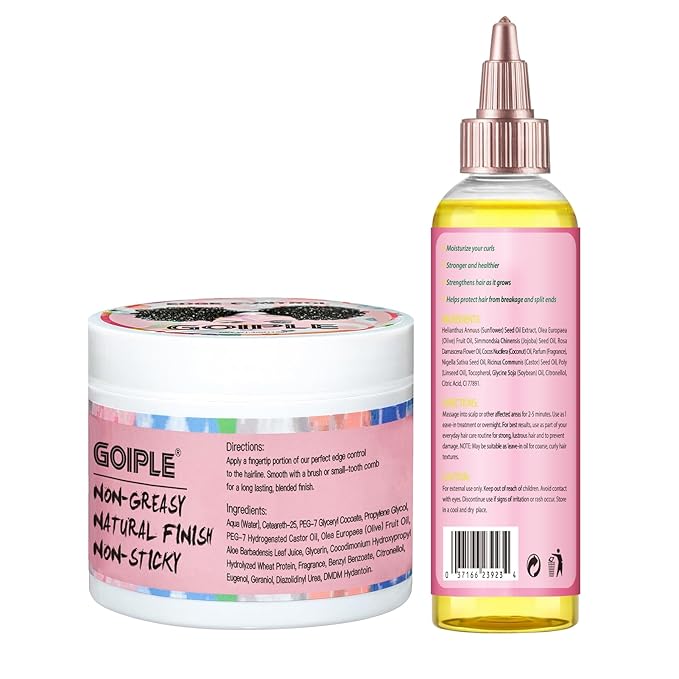 Edge Control Wax Strong Hold Non-greasy Hair Styling Gel - Image 9