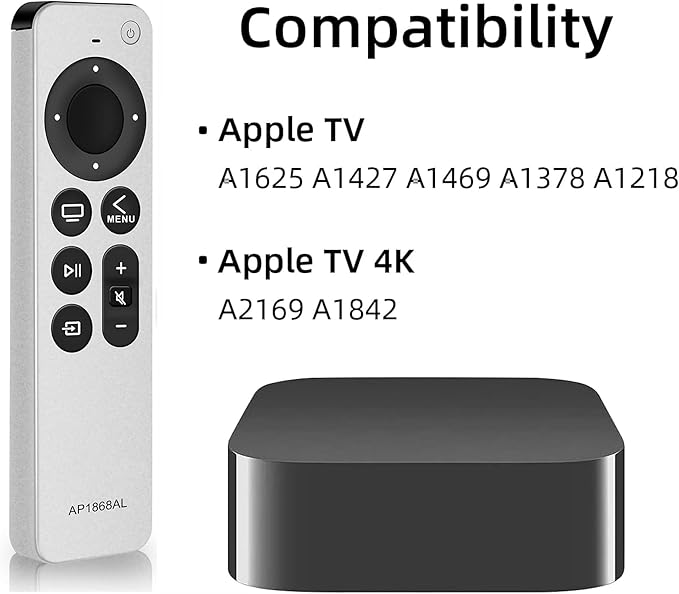 Replacement Remote Control for Apple TV Remote. 1-Year Warranty. - Image 3