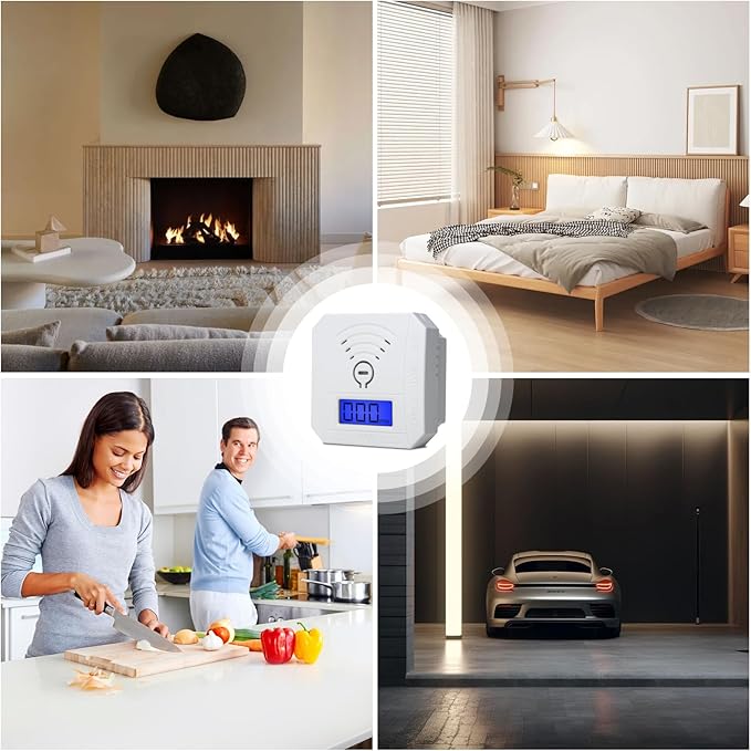 TALLPOWER Carbon Monoxide Detector, CO Gas Monitor Alarm, CO Sensor - Image 7