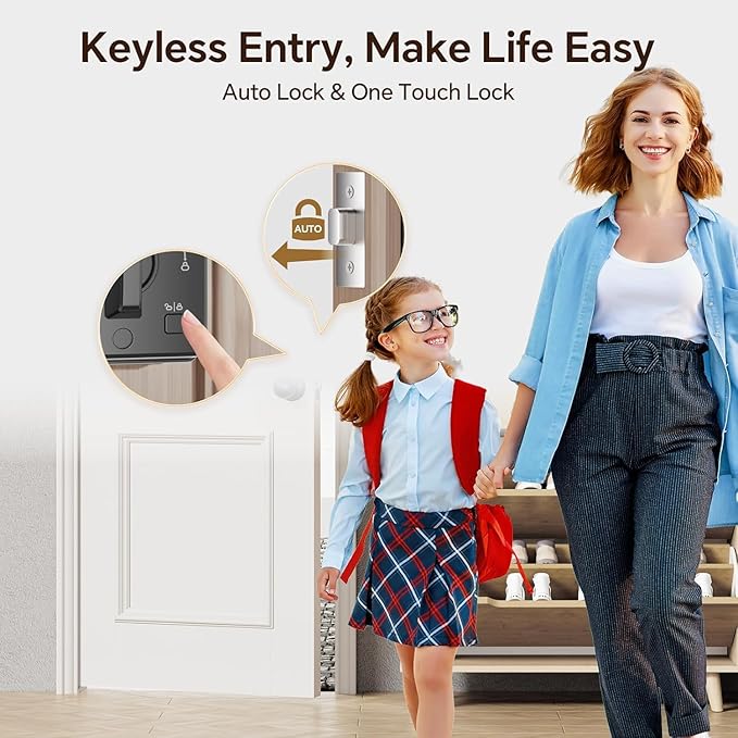 VCHOO Keyless Entry Door Lock - Image 7