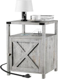 HOSEOKA Farmhouse Nightstand by HOME
