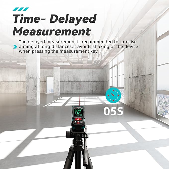 Laser Measurement Tool, MiLESEEY 330Ft Multifunctional Laser Measure - Image 4