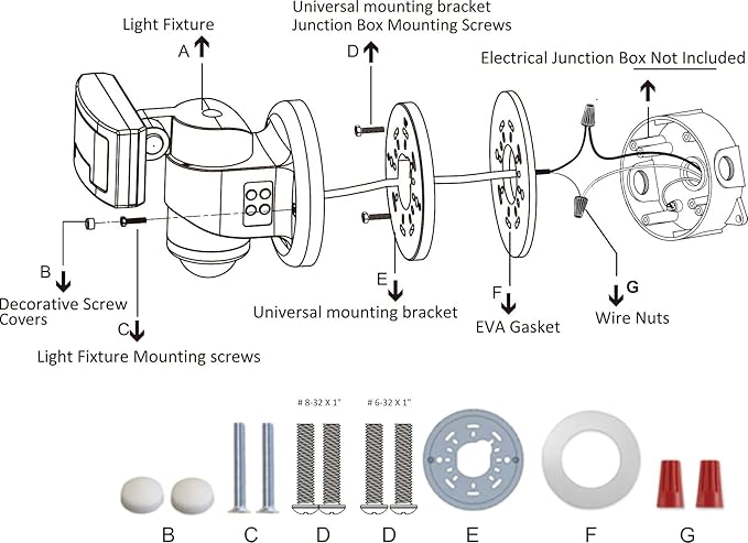Outdoor Motion Sensor Tracking LED Floodlight Security Light Versonel - Image 9