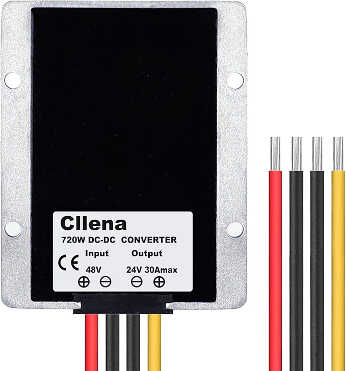 Cllena DC 48V Step Down to 24V 30A 720W Voltage Reducer Converter, Waterproof - Image 4