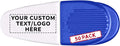 50 Magnetic Memo Holders Set by DISCOUNTPROMOS