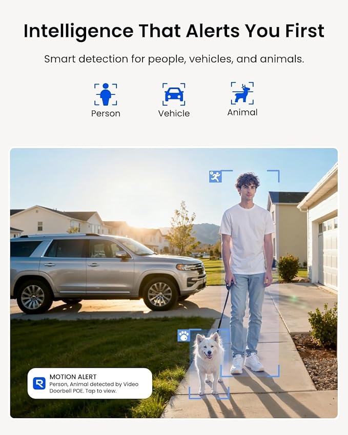 REOLINK Video Doorbell PoE Camera – 2K IP Security Camera Outdoor - Image 3