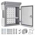 Outdoor Electrical Box, Cold-Rolled Steel Plate, Aluminum Alloy Back Beam by Namunanee