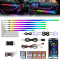 2026 Upgraded Interior Car LED Strip Lights, Acrylic LED Lights by AMKI