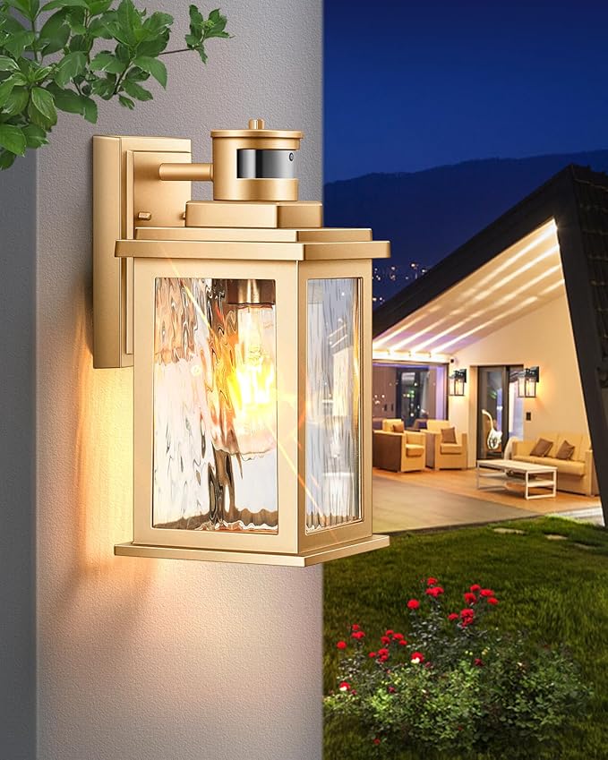 VIANIS Motion Sensor Porch Lights, Outdoor Light Fixtures Wall Mount Dusk to - Image 8