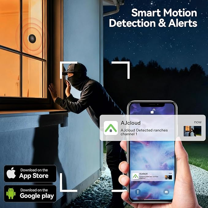 Noaheye Window Camera No-Drill 2K Ultra HD Window Security Camera - Image 4
