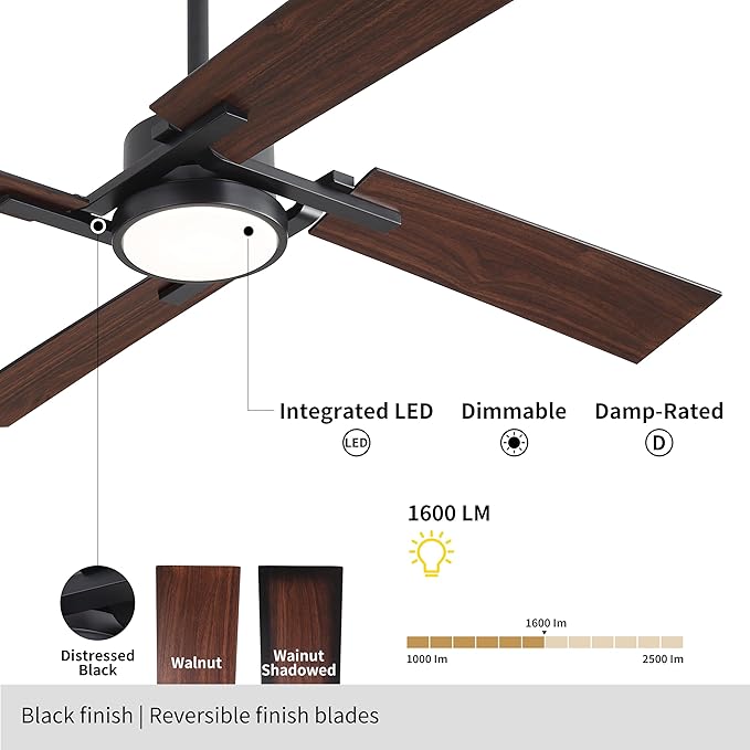 WINGBO 54 Inch Ceiling Fan - Image 7