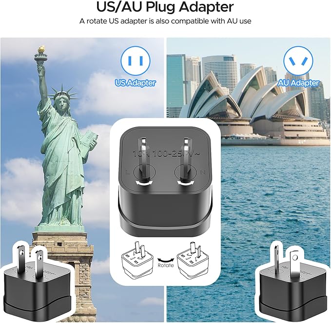 220V to 110V Converter, Key Power 230-Watt Step Down Voltage Converter & Power - Image 5