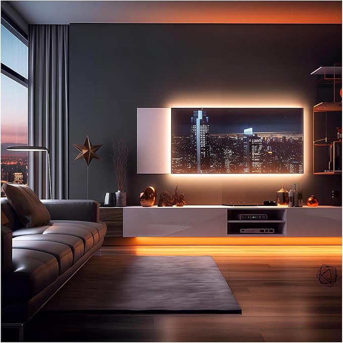 UVTaoYuan Led Strip Lights 5V USB 6.56ft/2m 640 LEDs Touch stepless Dimmable - Image 8