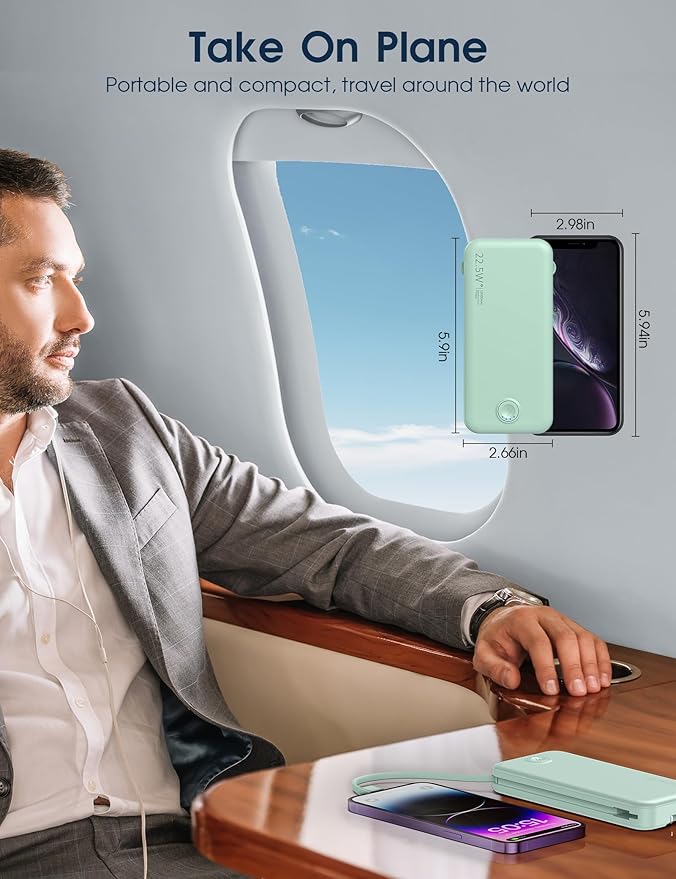 Nusyddy 22.5W Super Fast Charging Portable Charger - Image 7