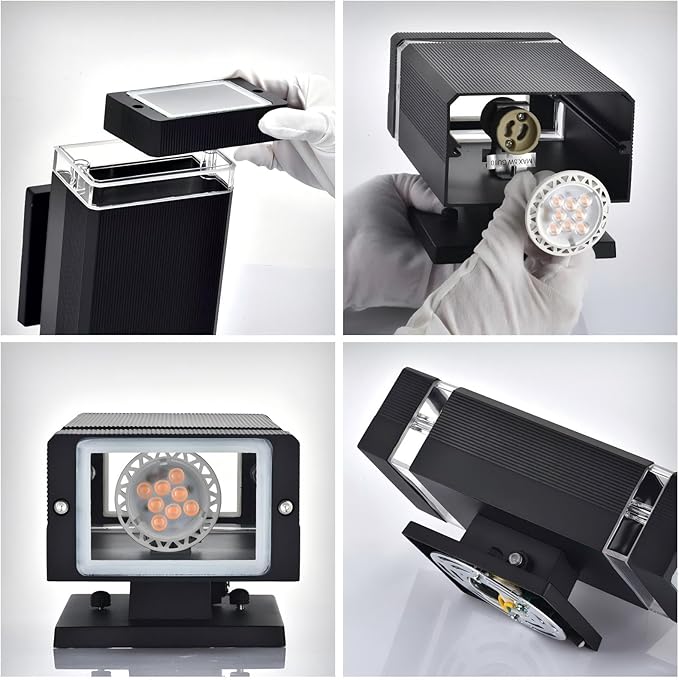 rosykite Motion Sensor Outdoor Wall Lights, Dusk to Dawn Exterior Light Fixtures - Image 5