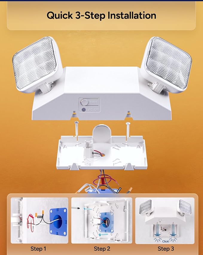 Sunco 6 Pack LED Emergency Lights - Image 6