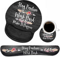 Keyboard Wrist Rest and Mouse Pad Wrist Support Set by Unknown