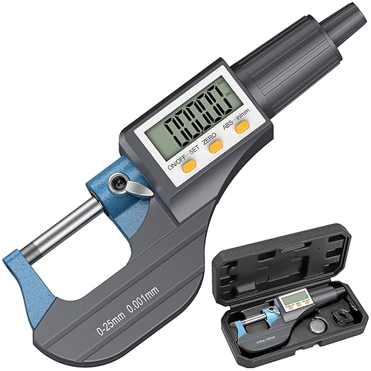 HDLKNAK Digital Micrometer, Outside Micrometer Precision Measuring Tool by HDLNKAK