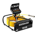 VEVOR Sewer Camera, 65.6 ft/20 m, 4.3" Pipe Drain Inspection Camera by VEVOR