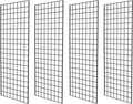 NEESEEYEE Heavy Duty Commercial Grade Gridwall Panels – Grid Panel by Home