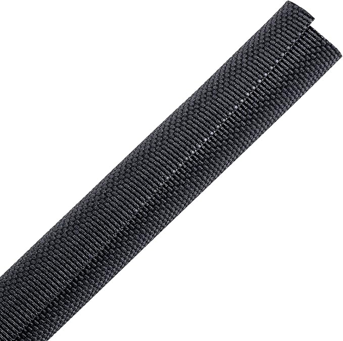 Sonoreboom Braided Wire Loom Mesh Woven Black-Split-Sleeving by Sunnarepoon