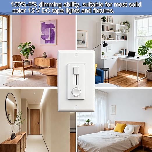 Dimmer Switch and LED Driver Single Integrated Unit, 120V AC to 12V DC - Image 5