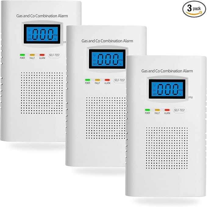 Combination Gas & Carbon Monoxide Detectors by HembisenSafetyProducts