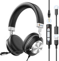 Wantek USB Headset with Microphone by Wantek