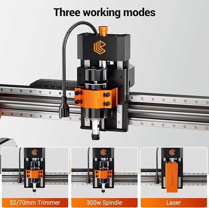 Artsian 01 CNC Router Machine 300W Spindle Power, 0.01mm Precision, 4-Axis - Image 5