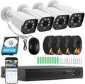 H.265+ Wired Security Camera DVR Kit System by KTKTVE