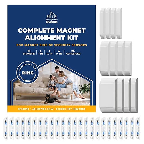 Adhesive Replacement Tape & Sensor Risers Bundle by CleverHomeSolutions