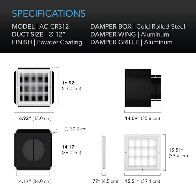 AC Infinity CLOUDWAY Whole House EC Fan S12, 1600 CFM - Image 7