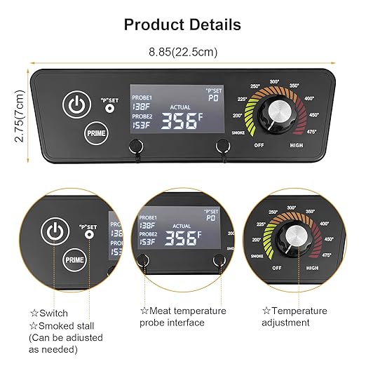 Upgraded Control Board for Pit Boss Wood Pellet Grills, Pit Boss Control Panel - Image 3