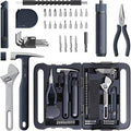 HOTO 40-Piece Tool Kit, Household Essentials Tool Set w/Smart Electric by HOTOTools