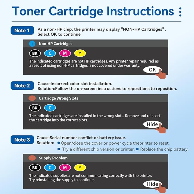 218X 218A Toner Cartridges 4 Pack 3301fdw - Image 6