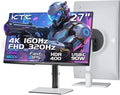 KTC 27 Inch 4K Gaming Monitor, Dual Mode UHD 160Hz & FHD 320Hz, Fast IPS by KTC